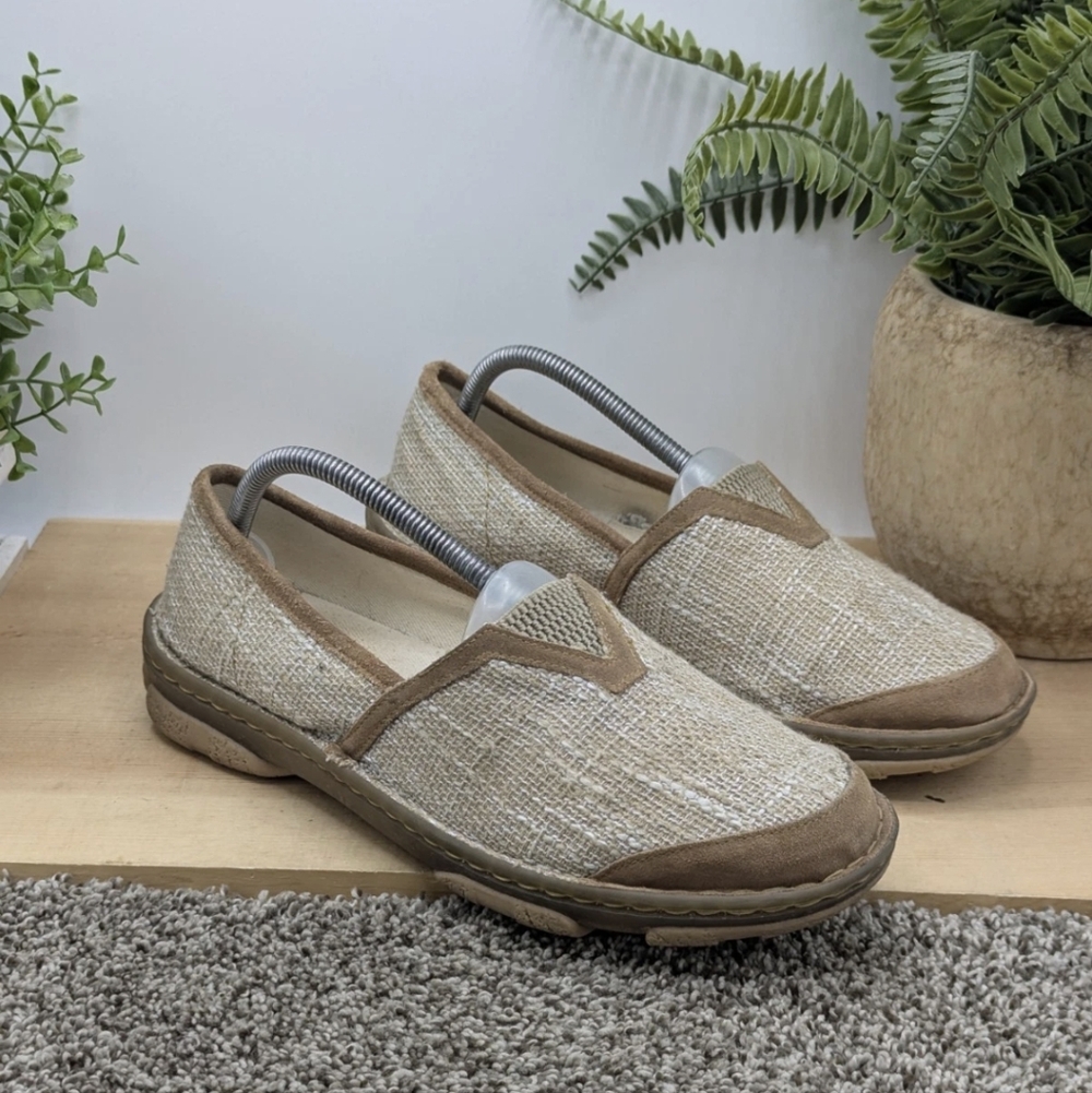 Tony Lama Slip On Revada Womens Size 8.5 Thick Sole Shoes Walking Hiking